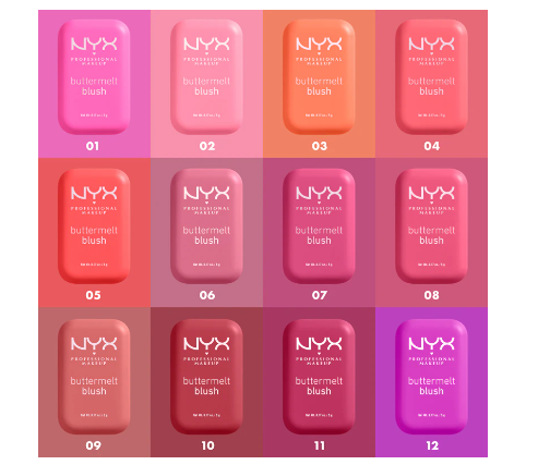 NYX Professional Makeup Buttermelt Blush 03 Sooner The Butta
