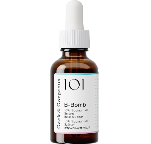 Geek & Gorgeous Siero B-Bomb 101 - 10% di Niacinamide  30 ml
