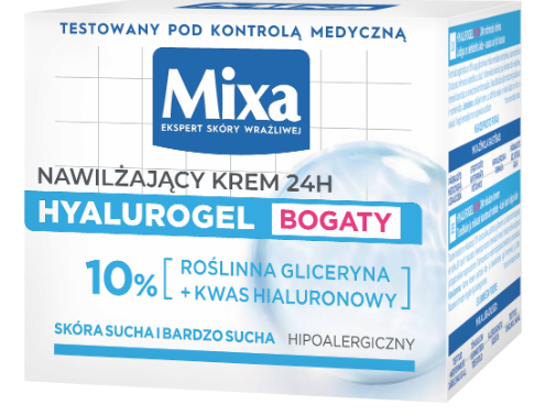 Mixa Crema Viso Hydration Hyalurogel 50 ml