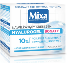 Mixa Crema Viso Hydration Hyalurogel 50 ml