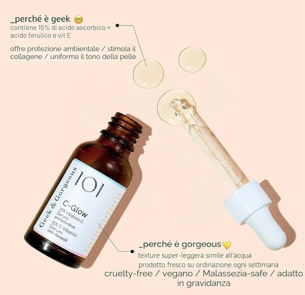 Geek & Gorgeous Siero 101 C-Glow 30 ml