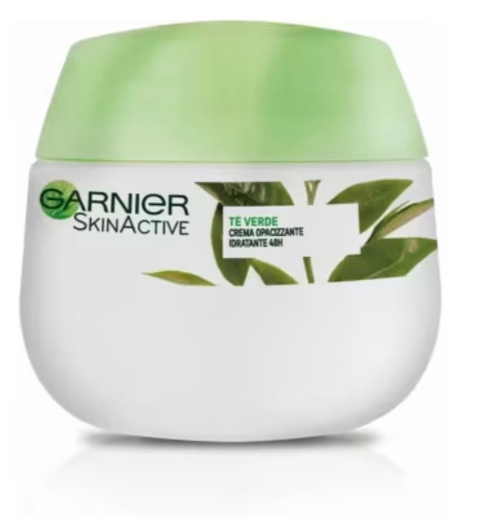 Garnier Crema Viso Idratante Opacizzante SkinActive con The Verde 50 ml