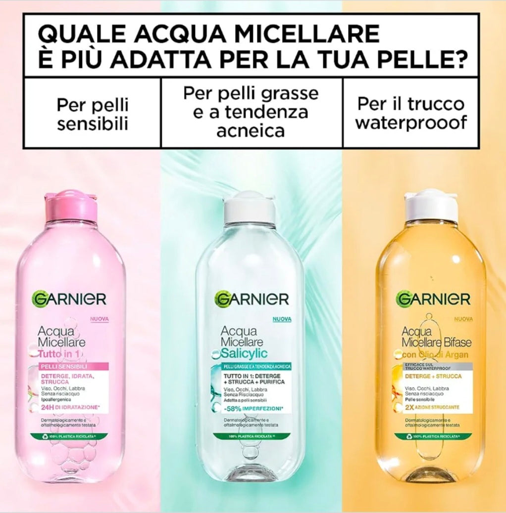 Garnier Acqua Micellare Tutto in 1 400 ml