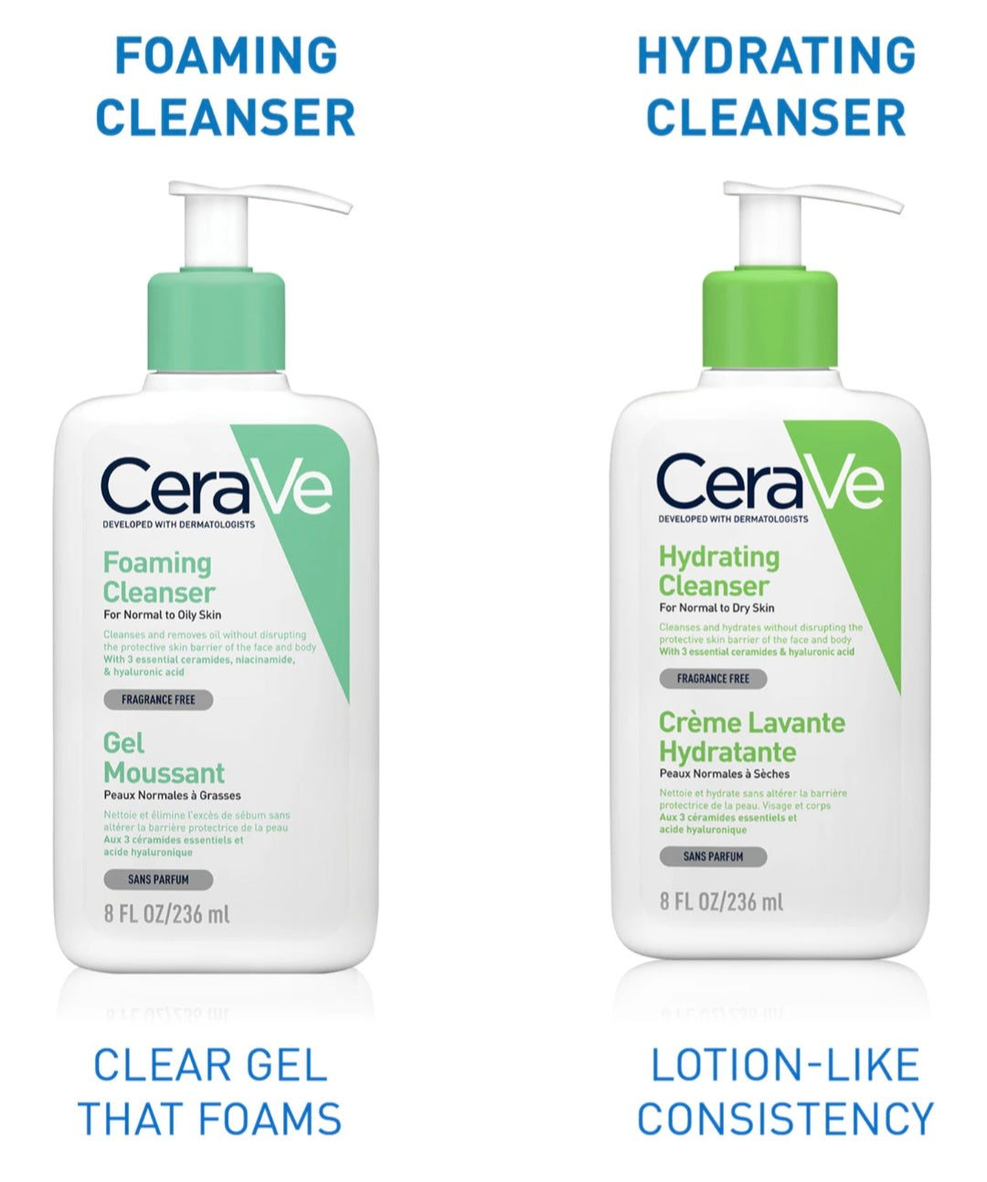 CeraVe Schiuma Detergente Per Pelli da Normali a Grasse 236 ml